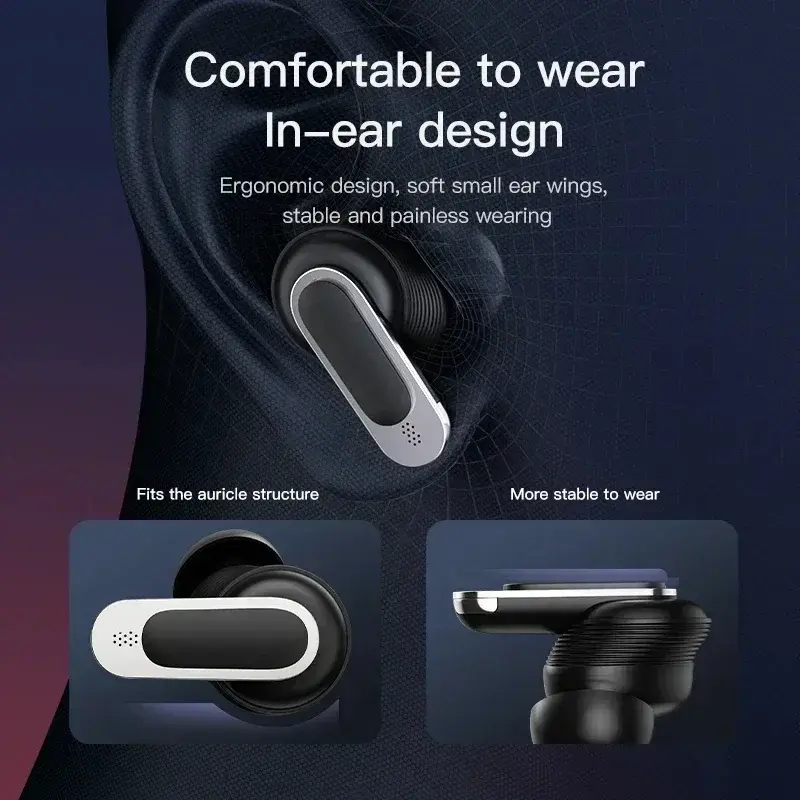 TOUR PRO 2 True Wireless Earphones ANC Noise Cancelling Bluetooth Headphones TWS Earbuds Small Sports Waterproof Headset for JBL