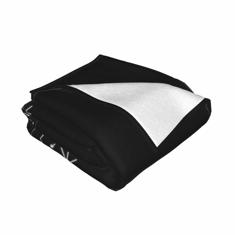 Vib Ribbon T-Shirt Throw Blanket, Fluffy Blankets, Large, Polyvalent, Glutnel, At Blanket
