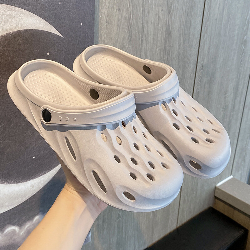 2023ฤดูร้อนใหม่ EVA Non-Slip Sepatu Kebun ผู้ชายผู้หญิงโรงพยาบาลทำงานทางการแพทย์รองเท้าแตะคลาสสิกพยาบาล Clogs กันน้ำรองเท้าแตะ
