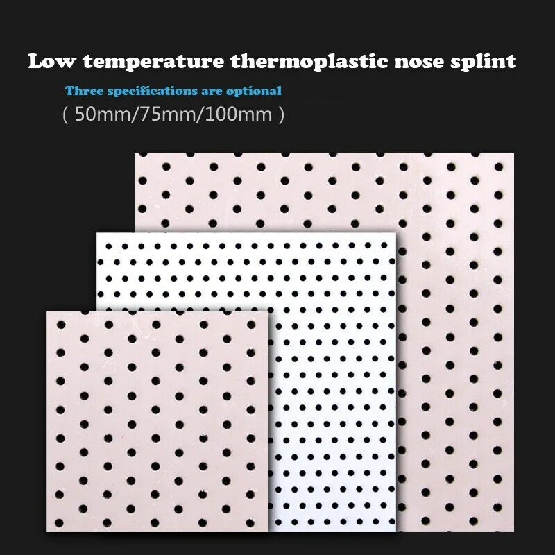 Belat hidung termoplastik suhu rendah pelat plastik bedah ortopedi fixator ortopedi