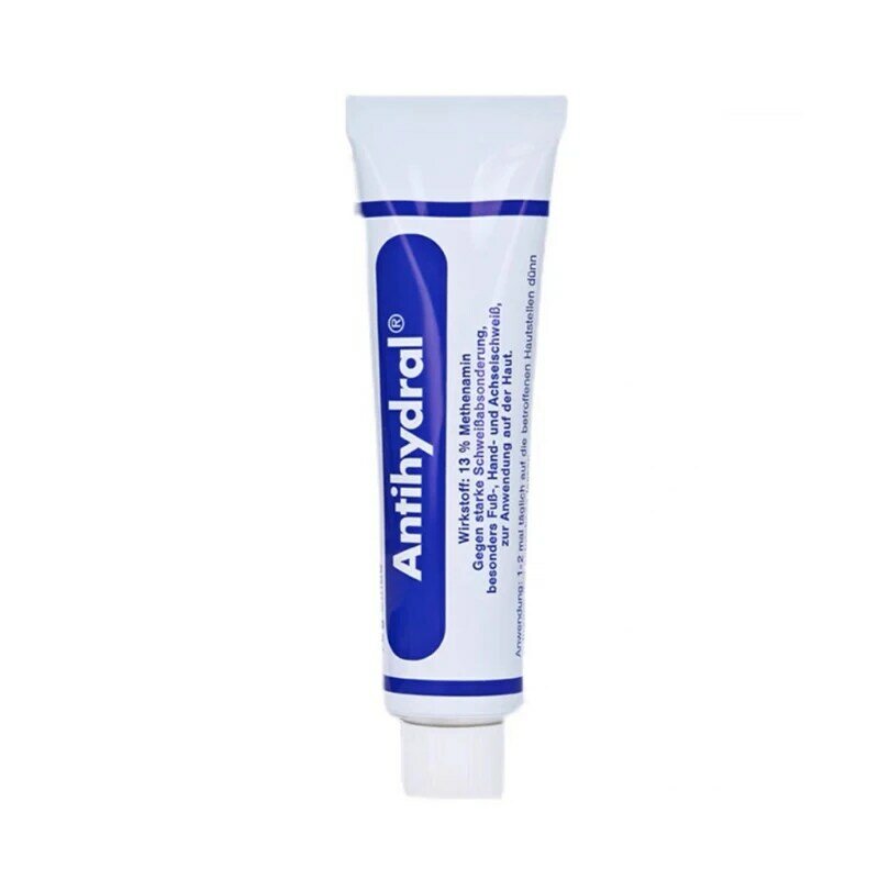 Crema antihidratante no irritante, pasta ZeroSweat antitranspirante, ideal para hiperhidrosis y sudoración en exceso