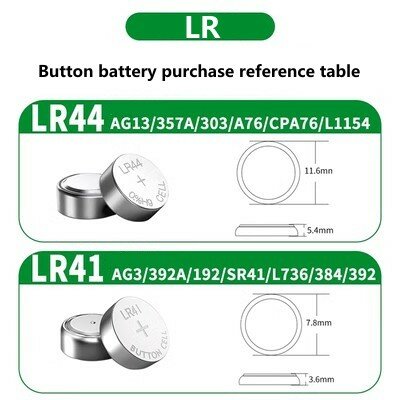 Батарейки-таблетки AG13 LR44 L1154 RW82 SR1154 SP76, 1,55 в, 2 шт.-50 шт.