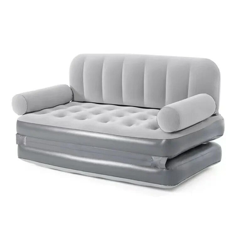 Sofá-cama inflável do ar, mobília home, 5 em 1