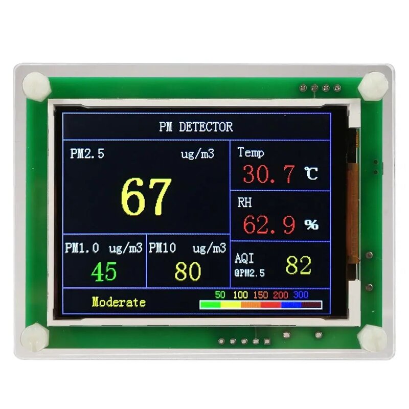 PM1.0 PM2.5 PM10 moduł detektora Tester jakości powietrza czujnik kurzu detektor wsparcia monitorowania danych eksportowych