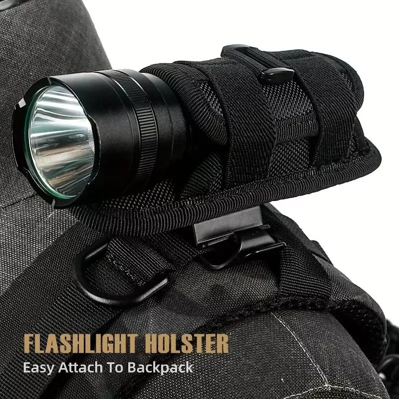 150mm Nylon LED Flashlight Torch Holster Holder Belt Case Bag Pouch
