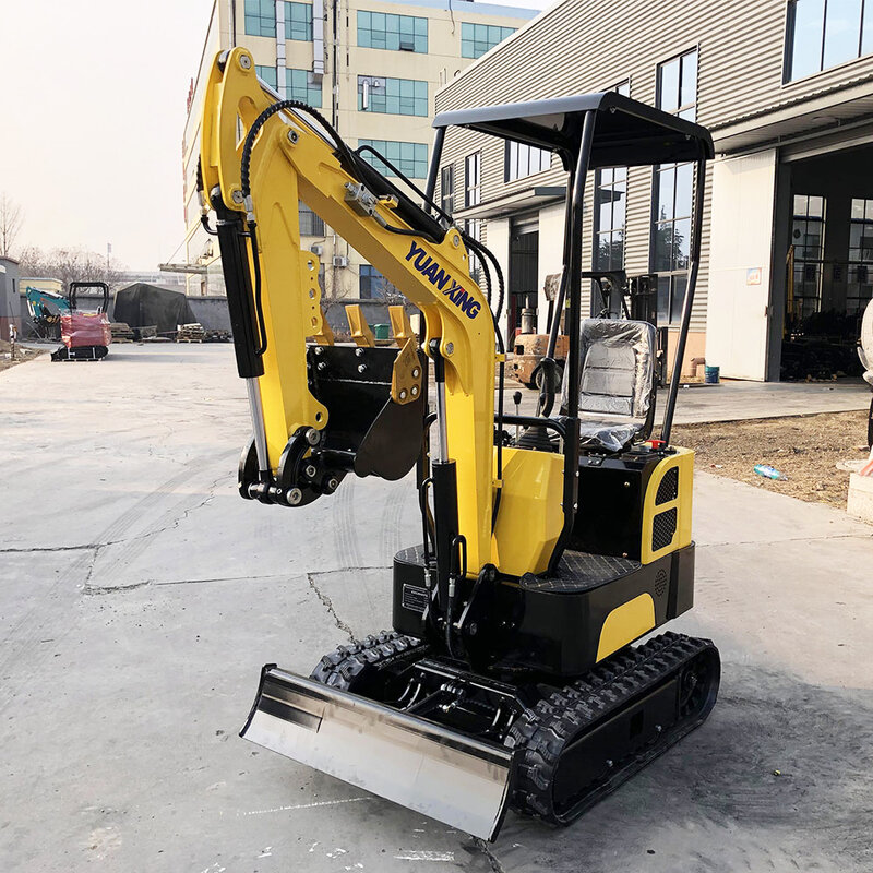 New Model 1.2 Ton Operating Weight Mini Digger Hydraulic Crawler Mini Excavator With Optional Attachments