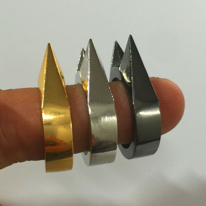 Venda quente segurança sobrevivência anel ferramenta edc auto defesa anel de aço inoxidável dedo defesa anel ferramenta prata ouro cor preta