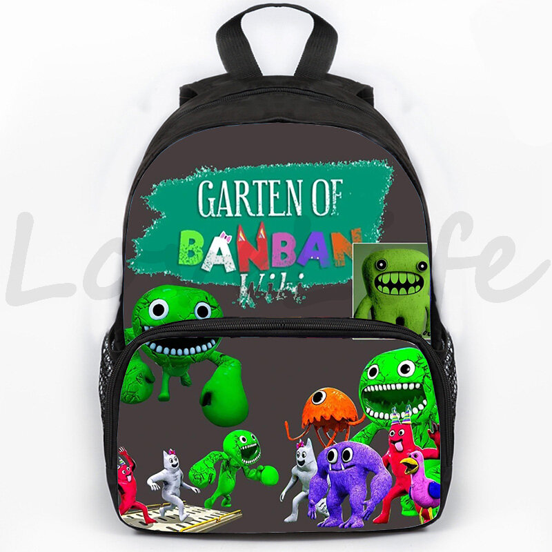 Sac à dos Garten of Banban Cartoon Game pour enfants, cartable pour élèves du primaire, sac à dos de voyage pour garçons et filles