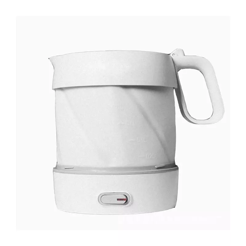 Складной чайник для горячей воды, переносной силиконовый чайник для путешествий на открытом воздухе, складной электрический чайник для воды, регулируемый, 110 В/220 В