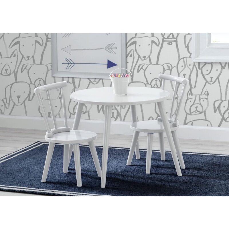 Children's Table and Chair, Children's Table and 2 Chair Set, Product Certification, Children's Small Table and Chair