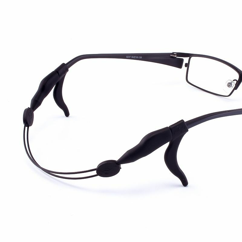 ReadStar-Cuerda de encuadernación de gafas de acero inoxidable para adultos y niños, deportes, correr, pelota de juego, derrape, gafas de Surf, Clips de cuerda de fijación