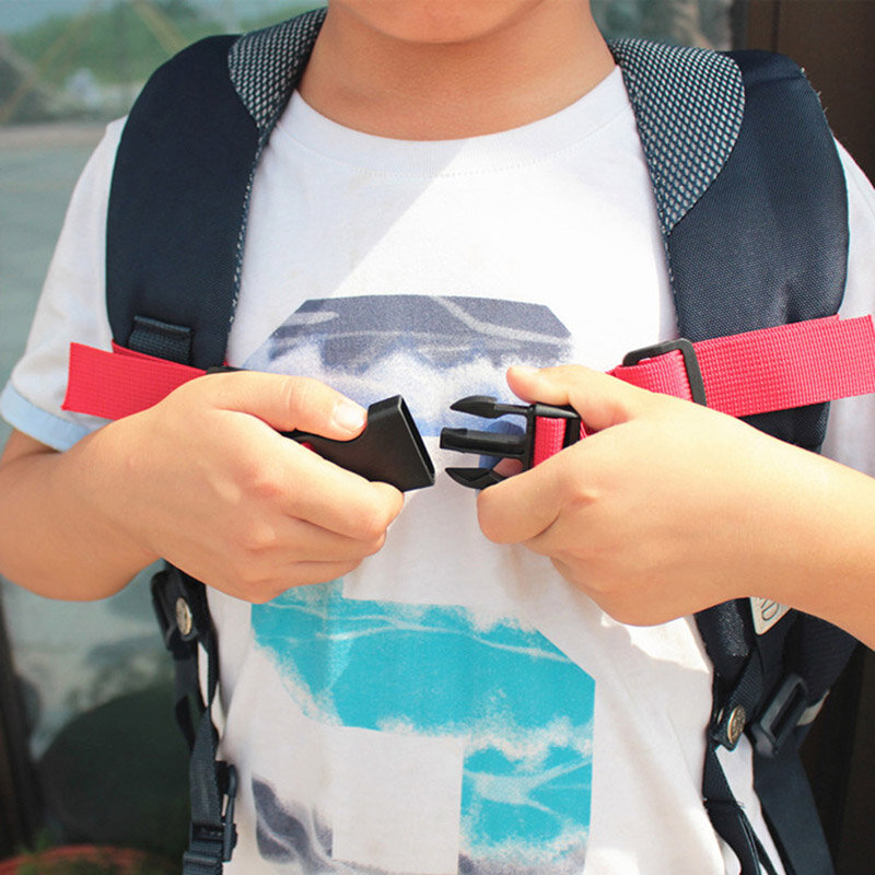 1 Pcs Adjustable Children's Outdoor Backpack Shoulder Strap Fixed Belt Strap Non-slip Pull Belt Bag Chest Strap