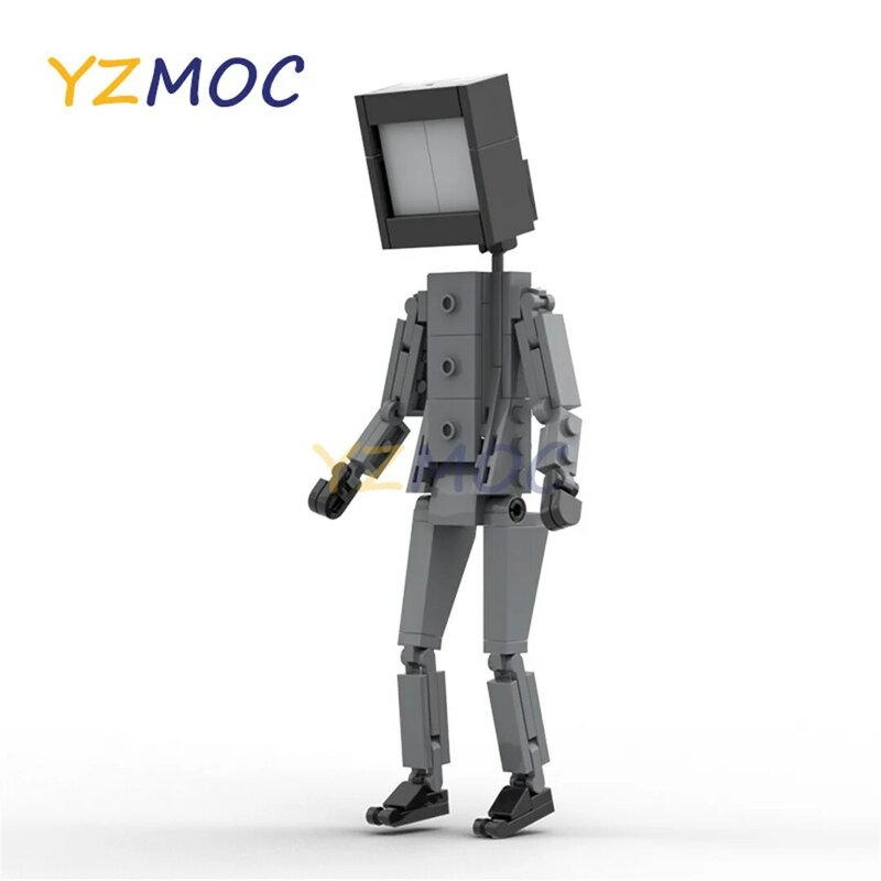 Television Person Building Block Technology Assembly Electronic Drawing High TechToys Kids Christmas Gifts