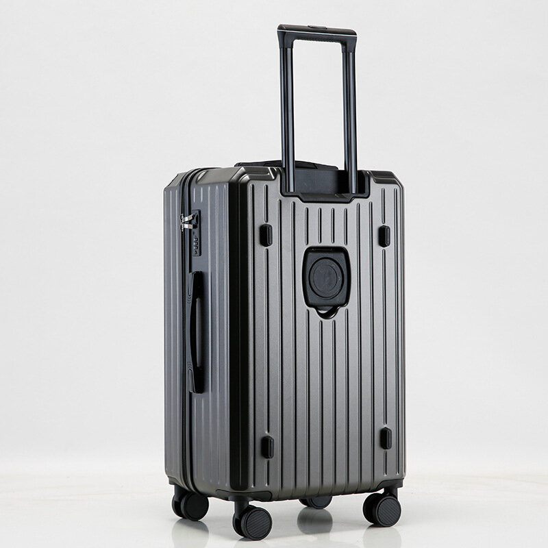 Sports Trolley Case  Suitcase  with Cup Holder Large Luggage Capacity Men's and Women's Zipper Password Suitcase Luggage