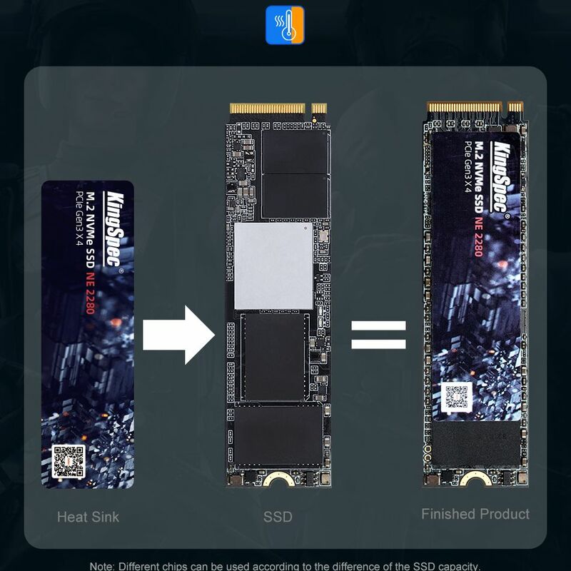 KingSpec-Disque dur interne pour ordinateur portable et de bureau, M.2 SSD PCIe, 1 To, 128 Go, 256 Go, 2 To, 2280 Go, 512 Go, NVMe, M Key, 4 To, X79