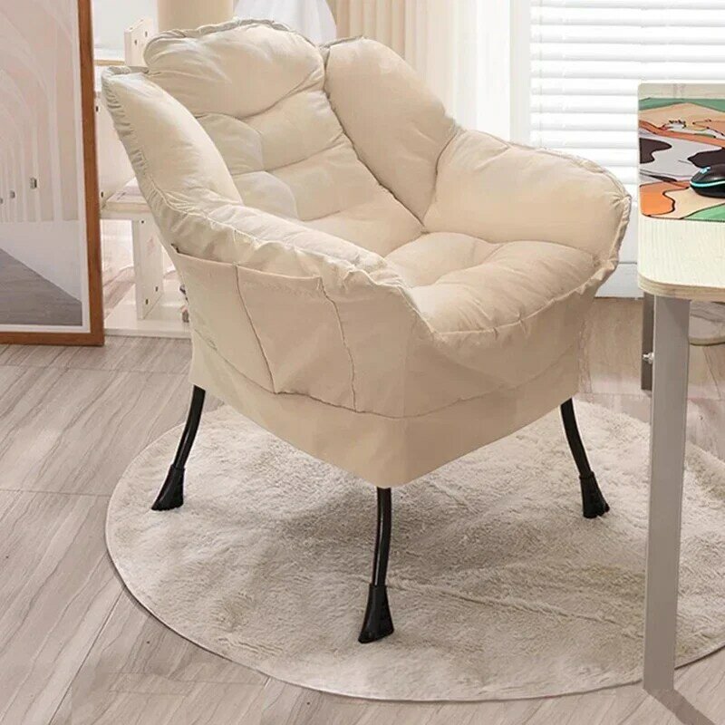 Designerska sypialnia krzesło biurowe obrotowe akcent szezlonga krzesło biurowe ergonomiczne mobilne Silla De ficina dom umeblowanie