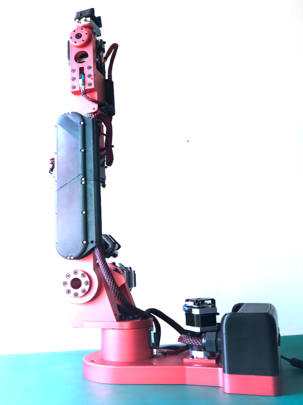 산업용 데스크탑 AR4 기계식 암, 스텝퍼 모터 ROS 오픈 소스 로봇, AI 프로젝트 교육용, 2kg 하중, 6 DOF