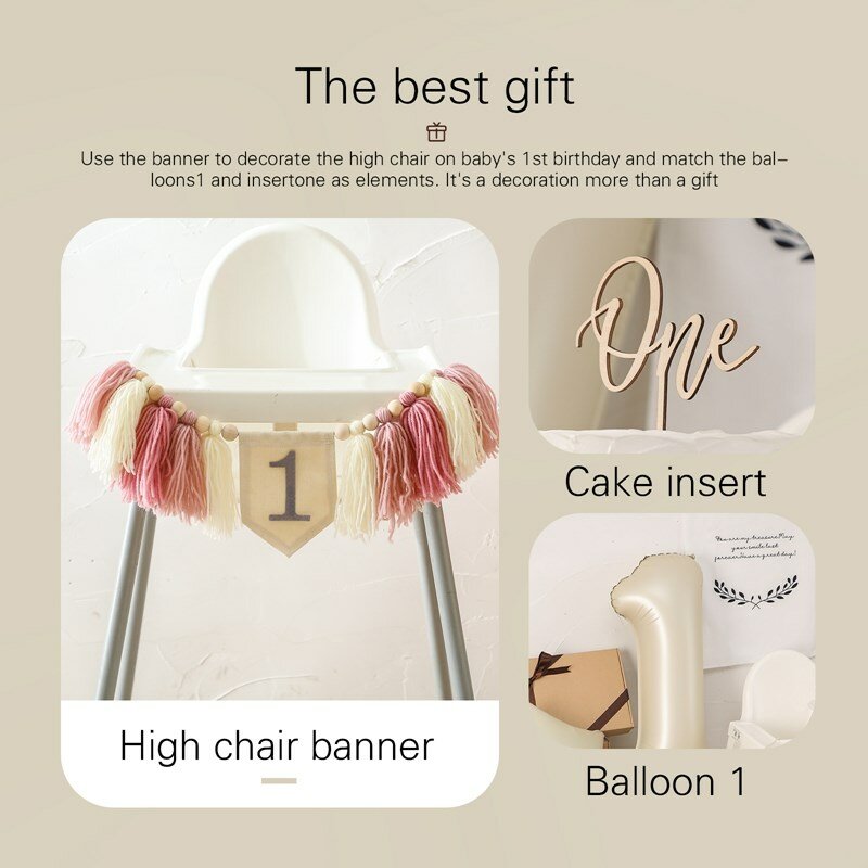 Baner urodzinowy ręcznie robiony pompon Garland zestawy Baby Shower rocznica balon na przyjęcie urodzinowe rzemiosło dekoracyjne dostaw