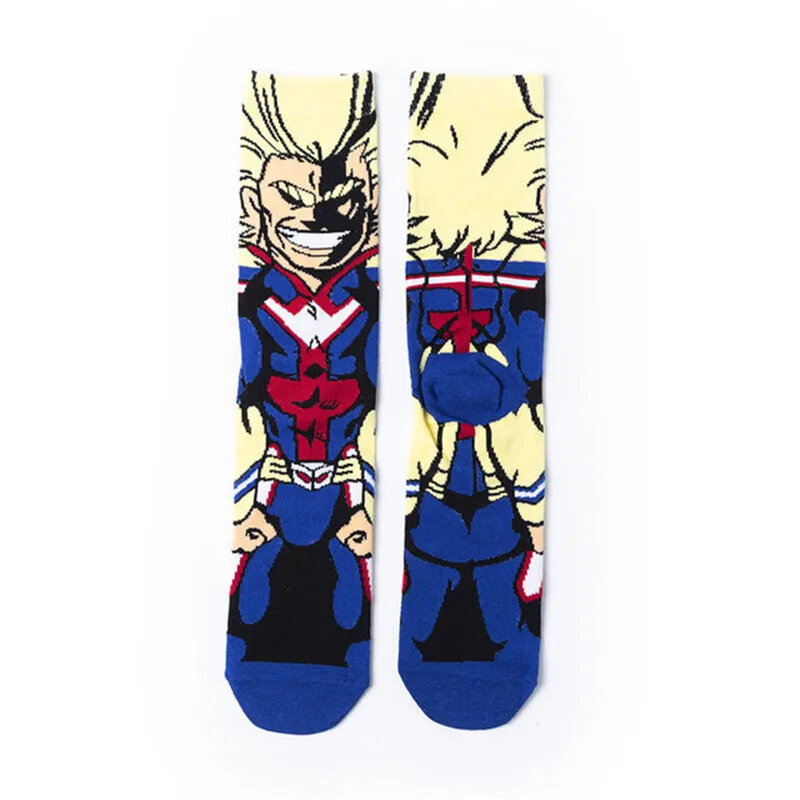 Костюм для косплея Аниме Boku no Hero Академия Bakugou Katsuki Todoroki Shoto, короткие носки для взрослых унисекс, аксессуары для одежды