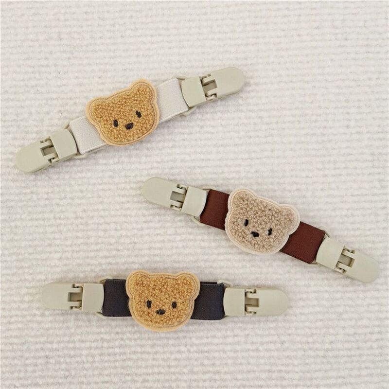 Aksesori rok untuk bayi untuk anak-anak, celana Anti selip klip tali suspender klip tali Beruang klip bahu