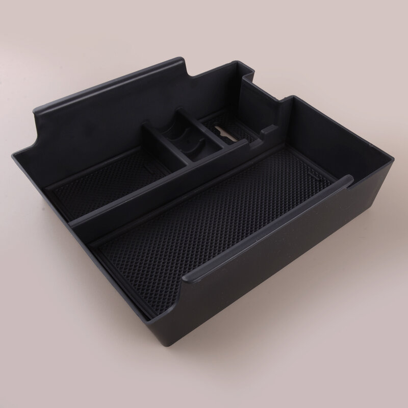 Mittel konsole Armlehne Organizer Tablett Aufbewahrung sbox Halter Behälter passend für Ford Explorer 2011-2016 2012 2015 schwarz