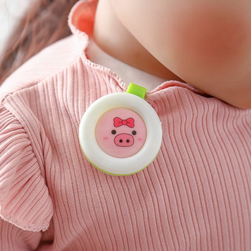 Botão repelente bebê crianças fivela ar livre repelente botão repelente para criança