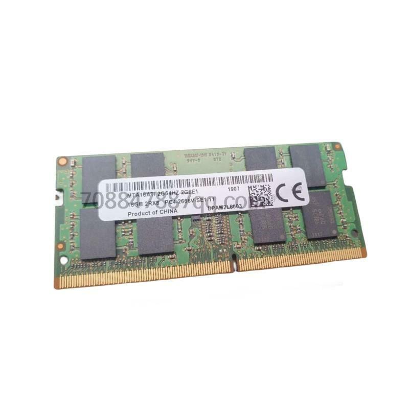 Originale 100% authentique 16G 2 rx8 PC4-2666V-S DDR4 MTA16ATF2G64HZ-2G6E1