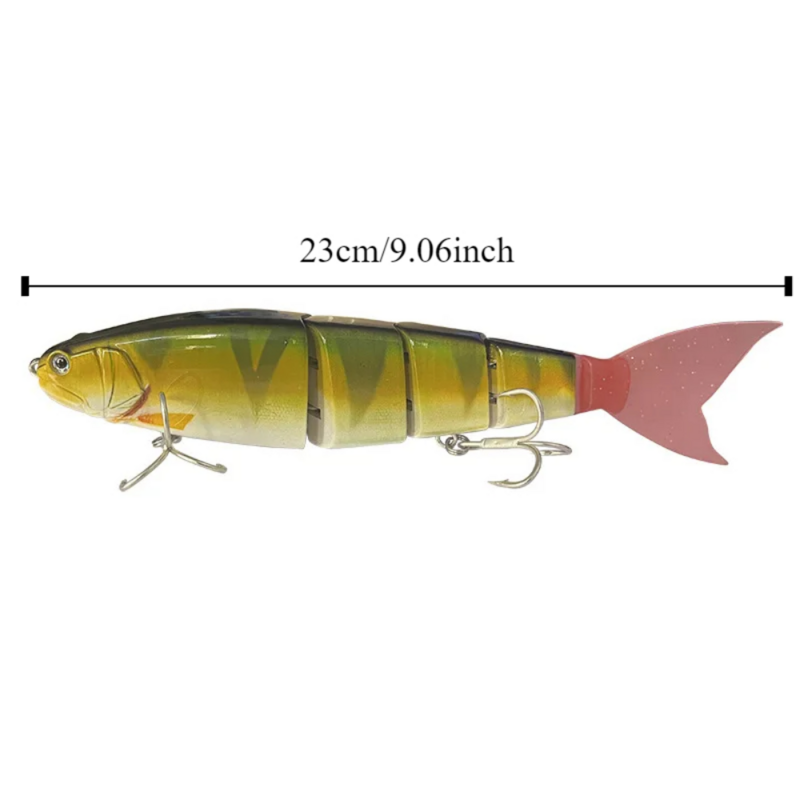 Swimbait Big Bait Fishing Lure Jointed 105g 230mm Giant Bait Balam Floating Lure for Bass Catfish