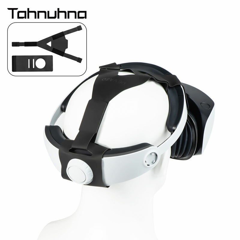 Correa para la cabeza para gafas PS VR2 VR, descompresión, reducción de peso, ajustable, cómoda diadema, soporte fijo, accesorios PSVR2
