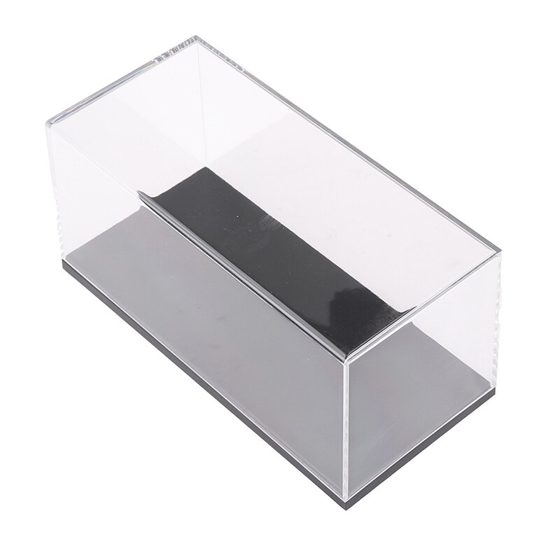 Skala 1:32 casing akrilik pelindung penutup keras kotak tampilan untuk Model mobil tahan debu tempat penyimpanan mainan miniatur