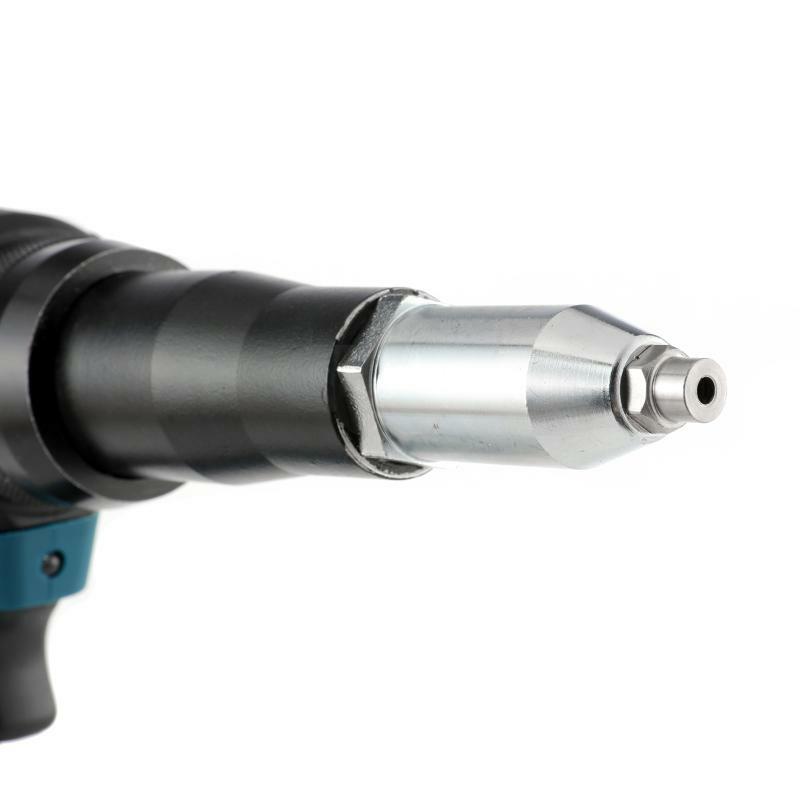 Pistola remachadora eléctrica inalámbrica de 88V, destornillador sin escobillas portátil de 3,2-4,8mm para batería Makita, herramienta remachadora con luz LED