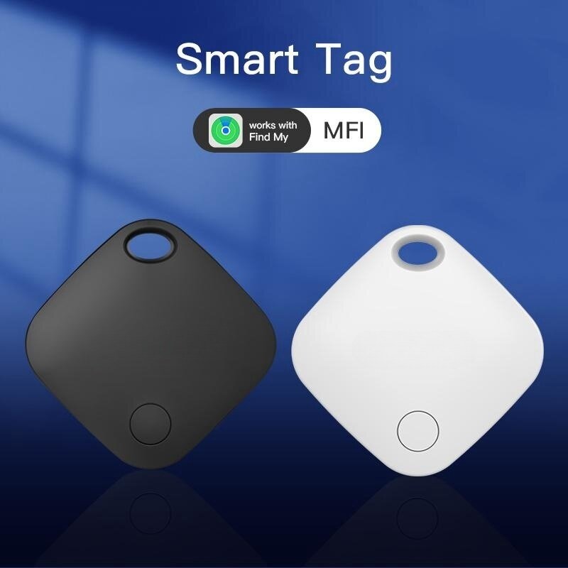 Mini Smart GPS Tracker para crianças, trilha reversa, localizador anti-perdido, telefone celular, animal de estimação, crianças, IOS System, para Find My App, Smart Tag
