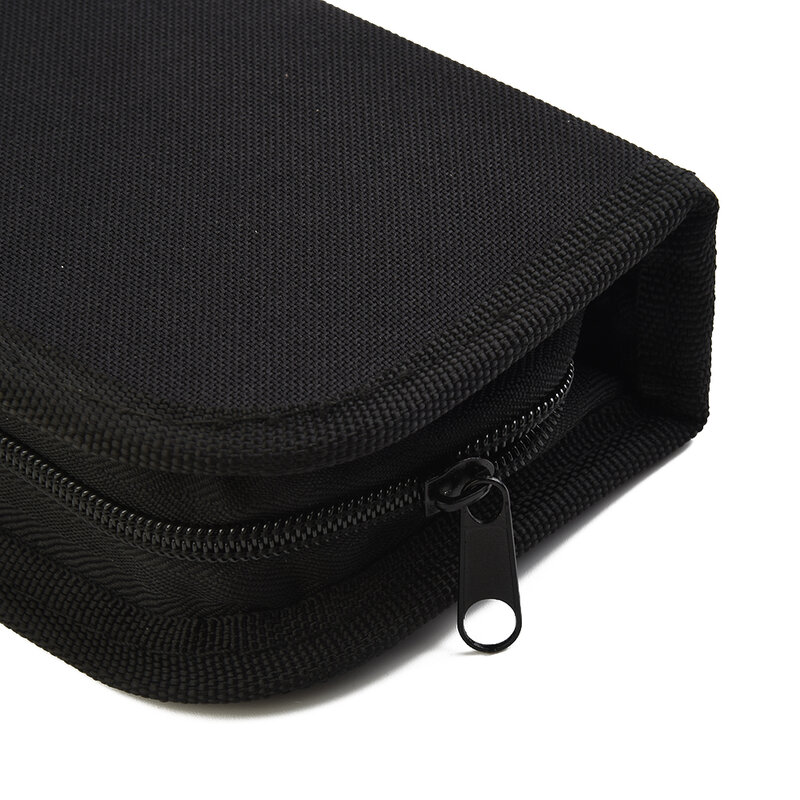 Сумка для хранения инструментов, сумка из ткани Оксфорд, сумка для инструментов, внутренний инструмент, черная сумка для инструментов, хозяйственная сумка 0,11 кг, 20,5*10*5 см