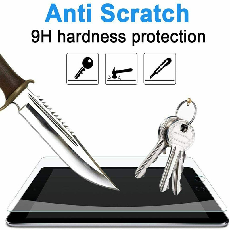 9H กระจกนิรภัยสำหรับ Kindle Fire HD 7 2022ป้องกันหน้าจอ HD7 7.0นิ้วแท็บเล็ตบับเบิ้ลฟรี Anti Scratch ป้องกันฟิล์ม