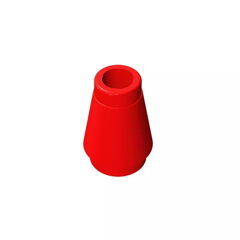 Gobricks GDS-606 NOSE CONE SMALL 1X1 compatible with lego 4589 6188 59900 64288 children's DIY Educational Building Blocks