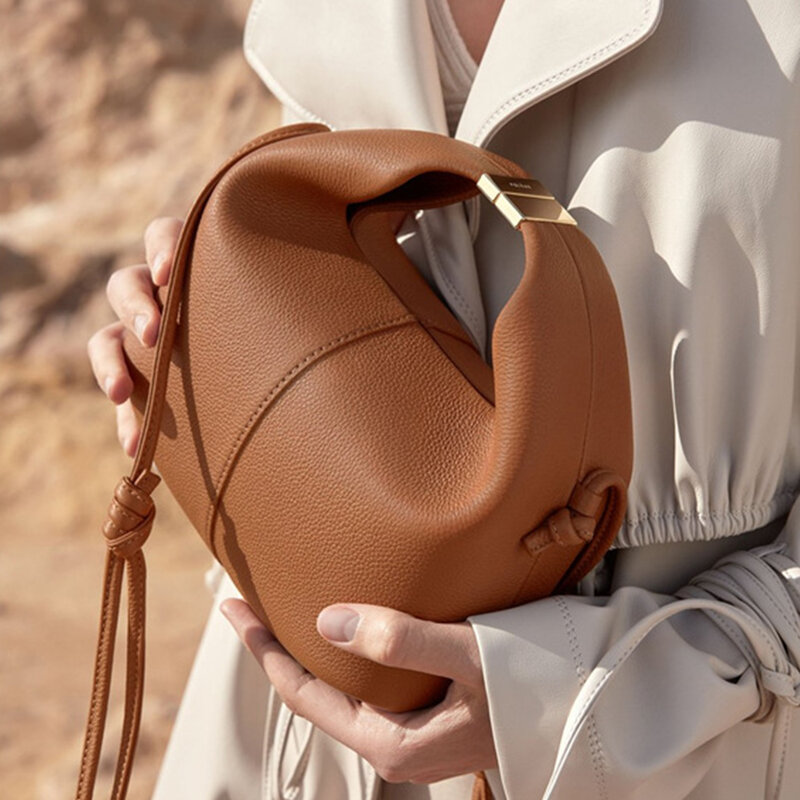 Модные сумочки с узором Личи, роскошная дизайнерская сумка в облако, миниатюрные сумки через плечо для женщин, стеганая сумка-клатч для пельменей