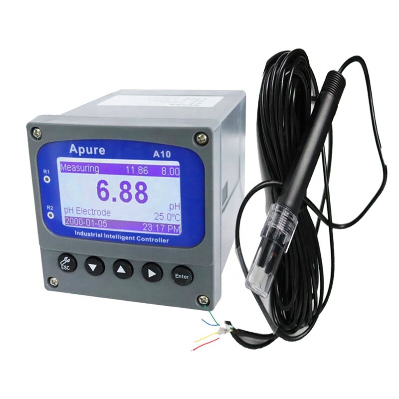 4-20ma Industrial Online Dosing Pump Ph Do Temperature Meter Ntc Probe  Rtd Pt100 Temperature Sensor 8mm X 8cm X 5m