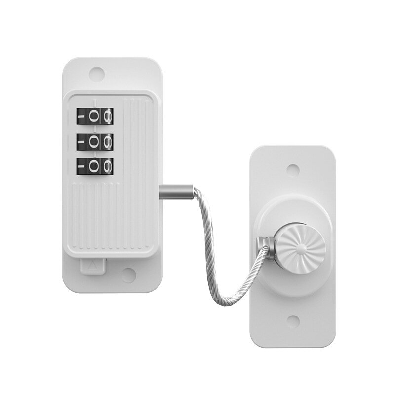 Home Window Lock Door Security Protection Password Key Baby Safety Cabinet Refrigerator Drawer Locks Child Kids Baby Care