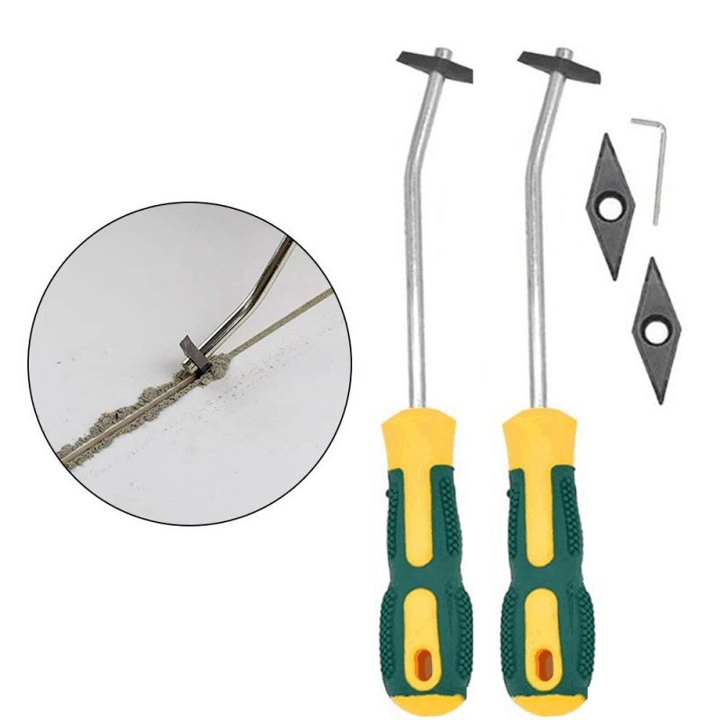 Ceramic tile grout cleaner Tungsten Steel Tile Gap Drill Bit For Floor Wall Seam repairing tools set Cement Cleaning Hand Tool