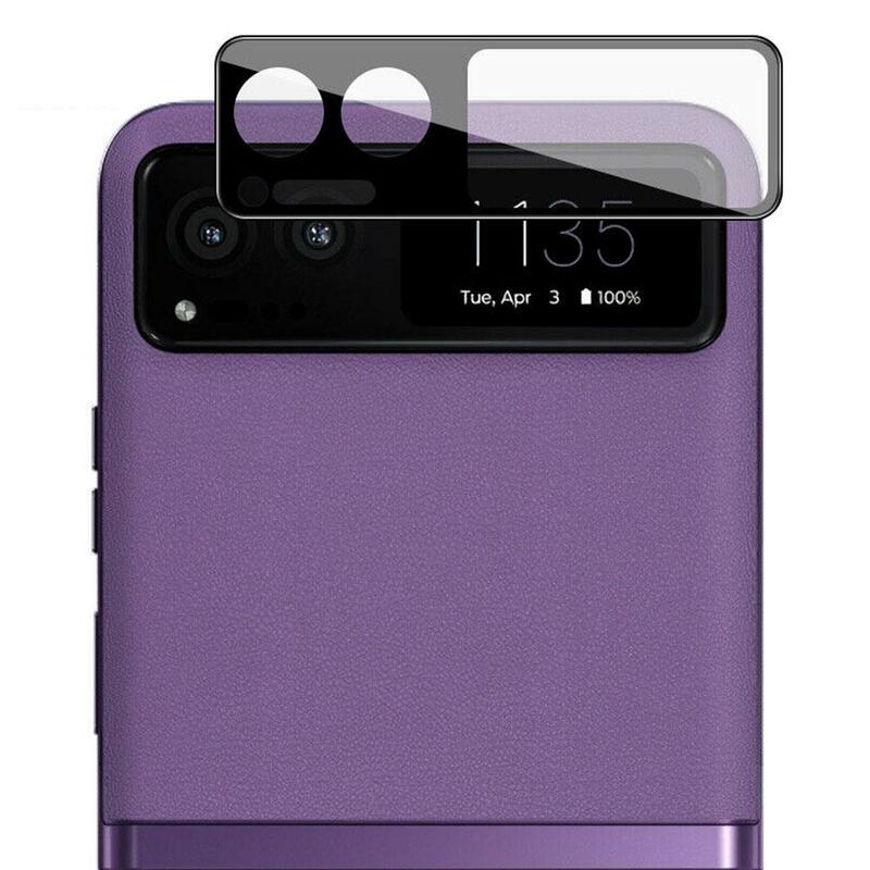 Película de lente de alta definición para Motorola Razr 40, película de lente trasera para teléfono móvil, impresión de pantalla, F B7Q7, 1 unidad
