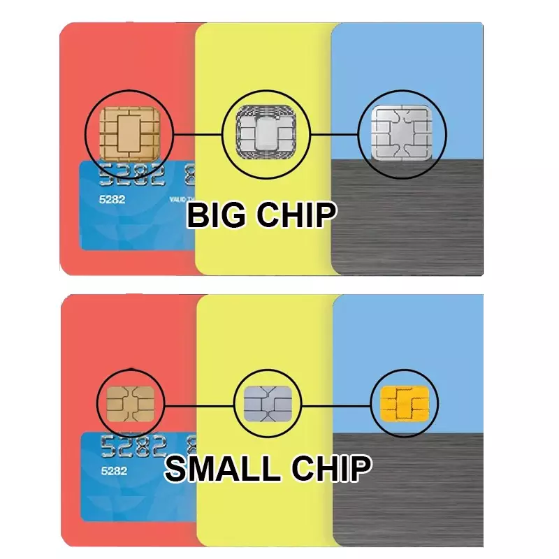 Funda de piel para tarjeta de crédito de débito, cubierta frontal de película adhesiva de Anime, juego de monedas de anillo antiguo, grande y pequeño sin Chip, gran oferta