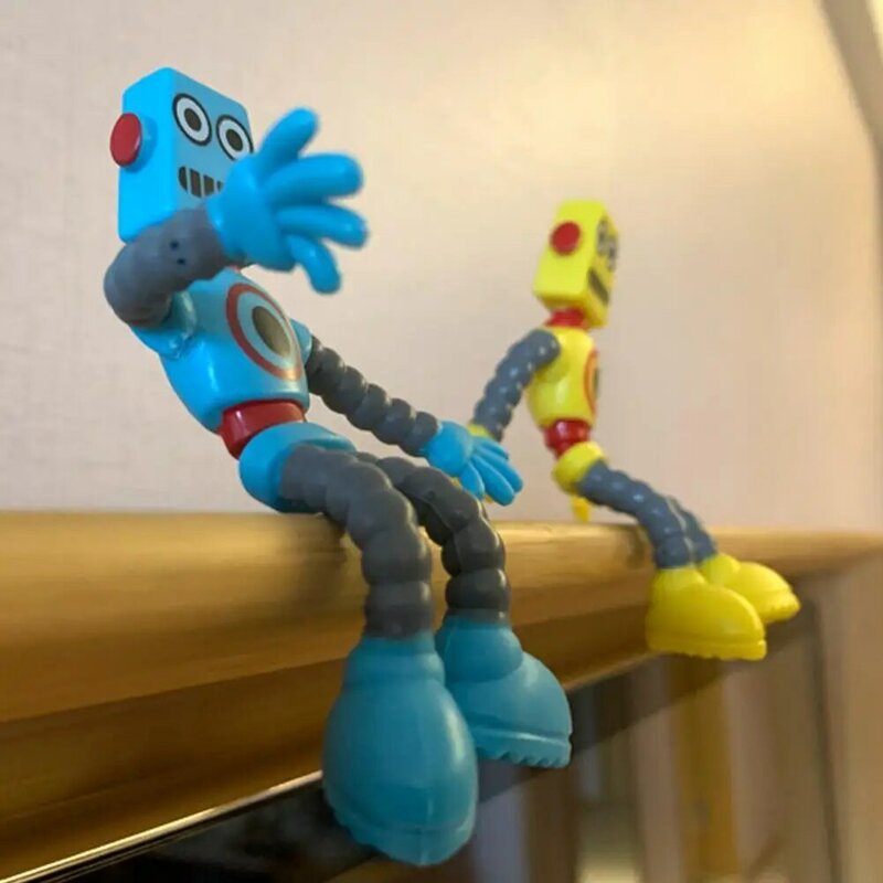 Figets Speelgoed Creatieve Draad Robot Twisted Tdeformed Steeds Veranderende Pop Fun Decompressie Lastig Kinderen Speelgoed Geschenken
