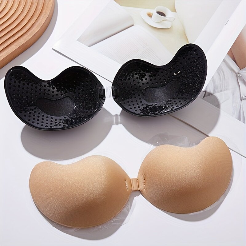 Invisible Stick-On Lift Bra, Strapless & Seamless Push Up Self-Adhesive Bra, Soft & Supportive, Women's Lingerie & Underwear