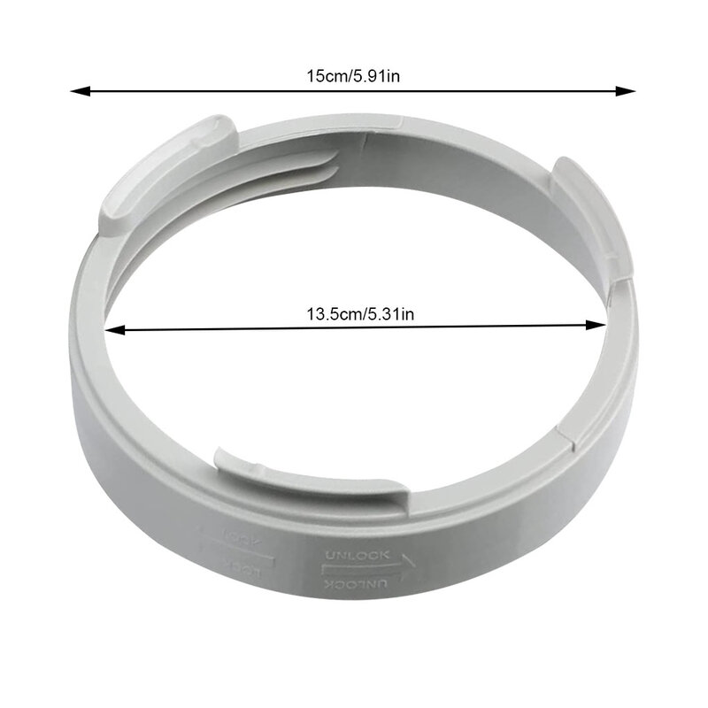 Air Conditioner Exhaust Hose Coupler 15cm Round Window Adapter Unit Tube Connector Coupling Parts Mobile Supplies