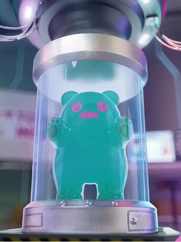Hantu Beruang ShinWoo Cinta dan Lab Seri Kotak Buta Kotak Misteri Tokoh Anime Aksi Mainan Kawaii Kejutan Tas Acak Hadiah Ulang Tahun