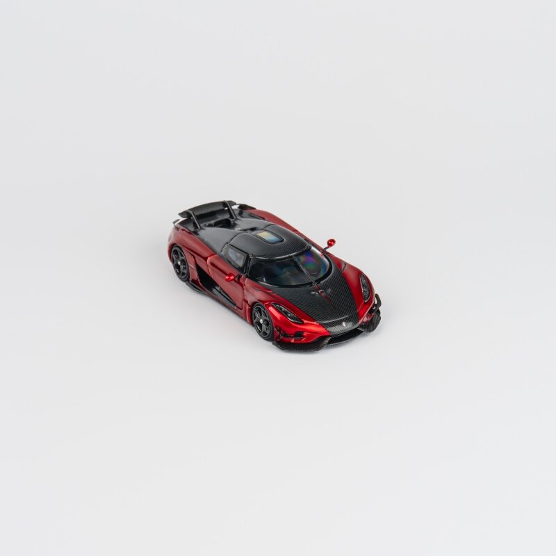 Newly Stocks TPC 1:64 Koenig Segg Regera Diecast Candy Red Ice Blue Color In 2024