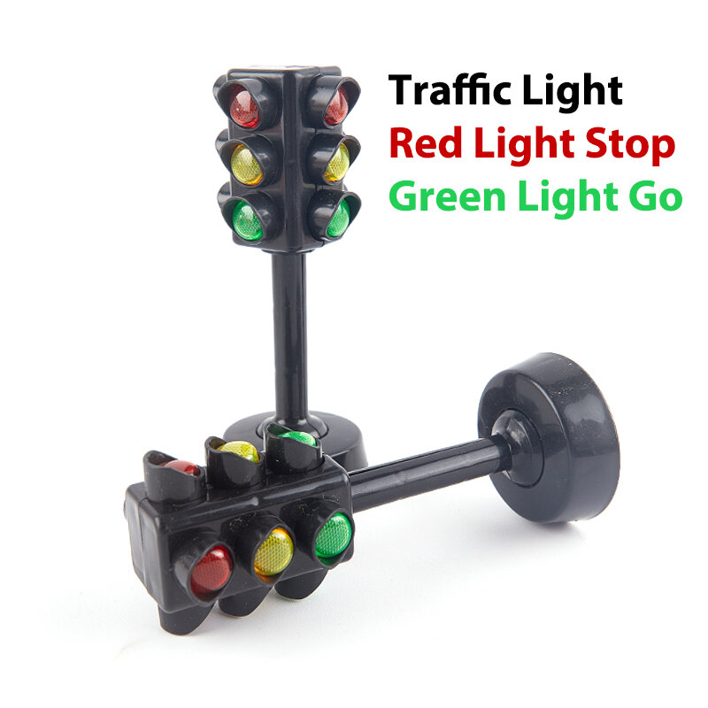 2 шт., детский дорожный светофор со светодиодной подсветкой