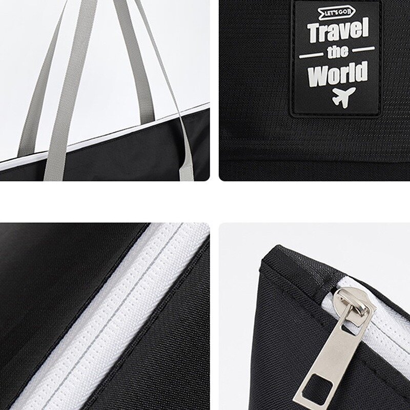 Foldable Female Short Distance Portable Large Capacity Maternity Storage Travel Duffel Fitness Bag