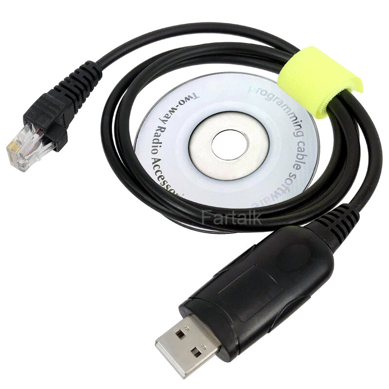 Cable de programación USB para Radio de coche, accesorio para Motorola GM300, GM3188, GM3688, CDM750, GM328, GM338, GM339, GM398, GM399, GM360, GM380, GM640, GM660