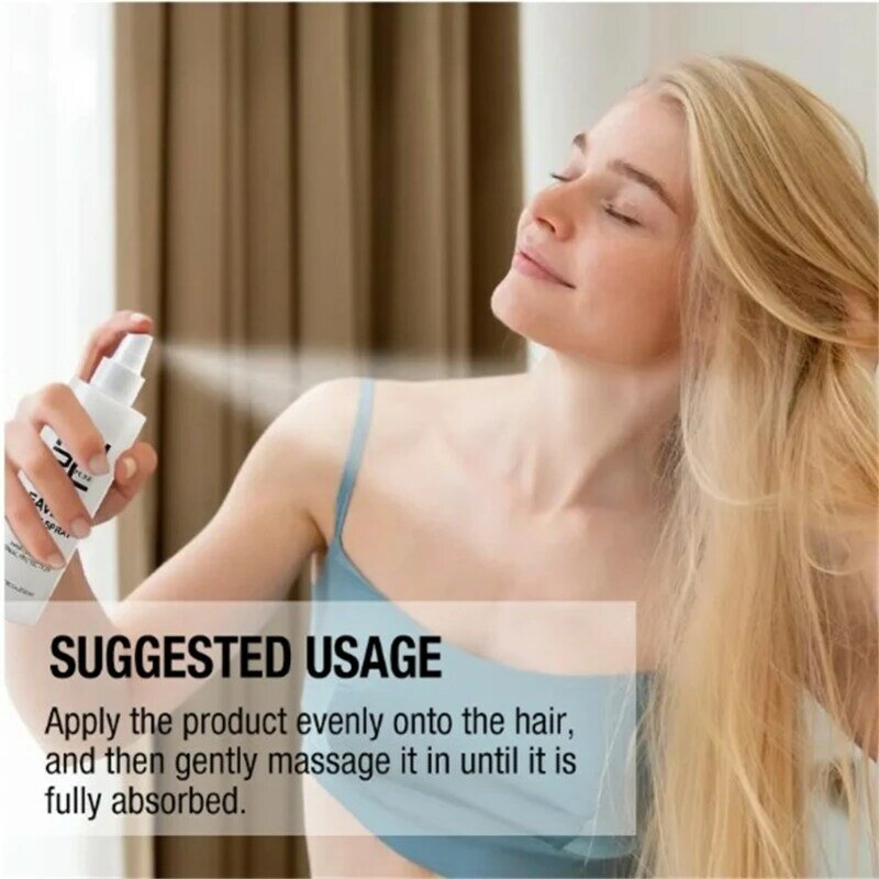 Spray acondicionador sin enjuague, esencia para el cabello antiencrespamiento para el cuidado del cabello suave, fragancias, el